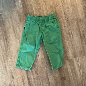 Carter's Green Casual Pants with Relaxed Fit